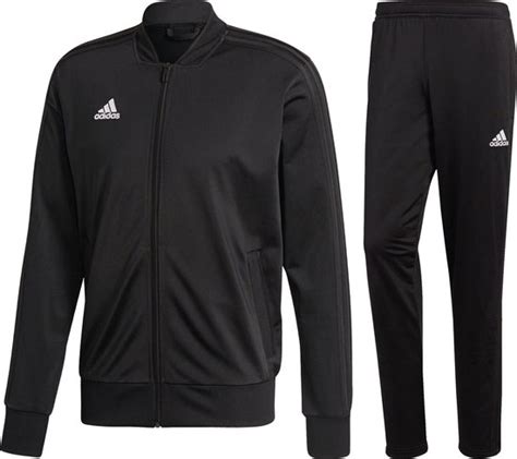 zwarte adidas pak heren|Adidas trainingspak heren.